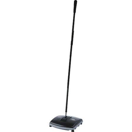 Rubbermaid Commercial Floor/Carpet Sweeper, 6-1/2"W Sweep Path, Black RCP421288BK